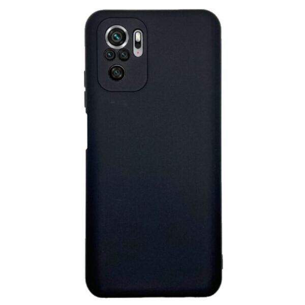 Forcell Xiaomi Redmi Note 10 4G / Note 10S / Poco M5s Soft Touch Θήκη Σιλικόνης - Black