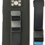 Forcell Xiaomi Poco X3 NFC / X3 Pro Lanyard Rope Θήκη Σιλικόνης - Black