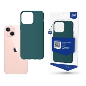 iPhone 14 Plus Θήκη Σιλικόνης Πράσινη 3MK Matt Case Lovage