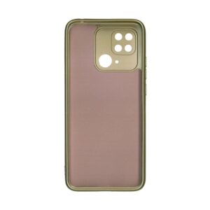 Xiaomi Redmi 10C Θήκη Σιλικόνης Χρυσή Metallic Silicone Case Gold