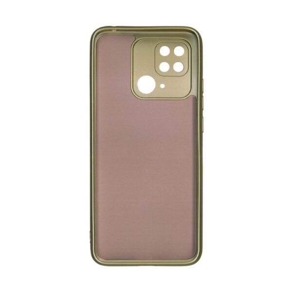 Xiaomi Redmi 10C Θήκη Σιλικόνης Χρυσή Metallic Silicone Case Gold