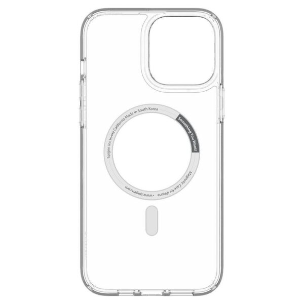 iPhone 13 Pro Θήκη Διάφανη - Λευκή Spigen Ultra Hybrid Magsafe Back Cover White ACS03267