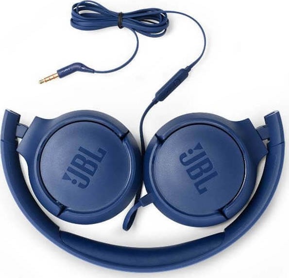 JBL Tune 500 Ενσύρματα On Ear Ακουστικά Blue