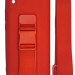 Xiaomi Redmi 9A / 9AT Θήκη Σιλικόνης Κόκκινη Rope Case Gel TPU Airbag Case Cover with Lanyard Red