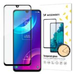 TCL 30+ Προστατευτικό Τζαμάκι Μαύρο Wozinsky Full Glue Full Screen Tempered Glass Black