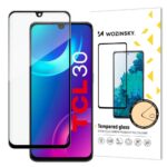 TCL 30 Προστατευτικό Τζαμάκι Μαύρο Wozinsky Full Glue Full Screen Tempered Glass Black