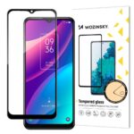 TCL 30SE Προστατευτικό Τζαμάκι Μαύρο Wozinsky Full Glue Full Screen Tempered Glass Black