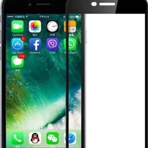 iPhone 7 Plus / 8 Plus Προστατευτικό Τζαμάκι Μαύρο 5D Full Glue Full Coverage Tempered Glass Black