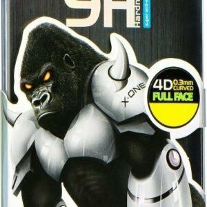 Samsung Galaxy S20 Προστατευτικό Τζαμάκι Μαύρο X-One Case Friendly 4D 0.33mm Curved Full Face Tempered Glass Black