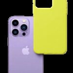 3MK iPhone 14 Pro Max Matt Θήκη Σιλικόνης - Lime