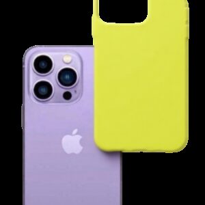3MK iPhone 14 Pro Max Matt Θήκη Σιλικόνης - Lime
