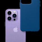 3MK iPhone 14 Pro Max Matt Θήκη Σιλικόνης - Blueberry