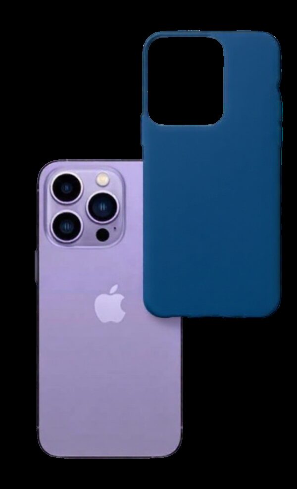 3MK iPhone 14 Pro Max Matt Θήκη Σιλικόνης - Blueberry