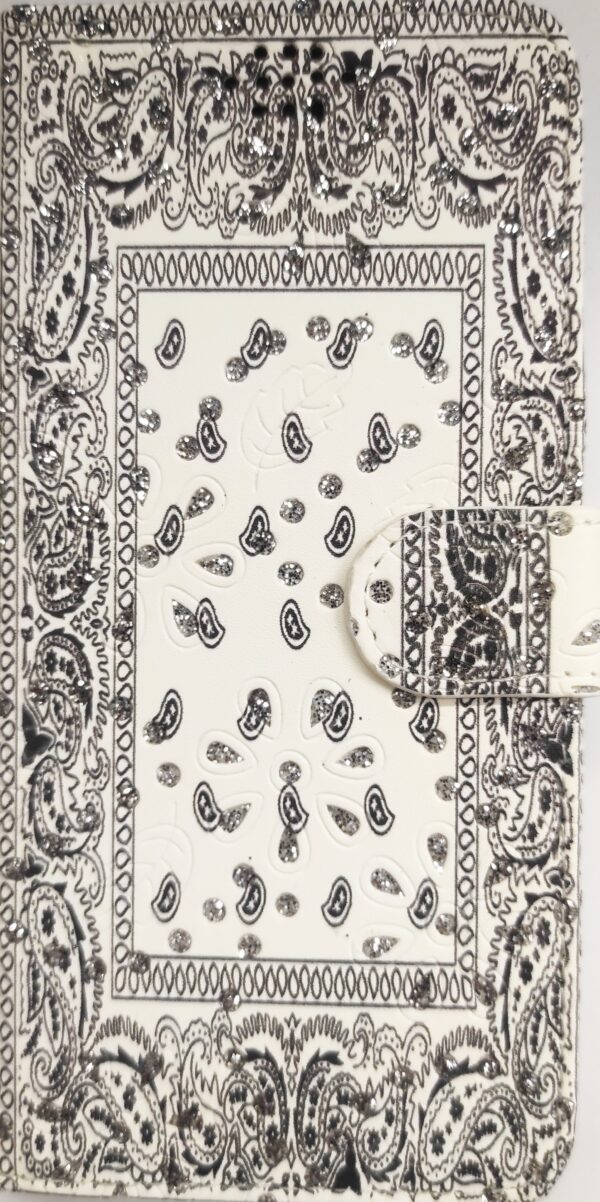 Samsung Galaxy A03s Θήκη Βιβλίο Σχέδιο Μαύρο - Λευκό Book Case