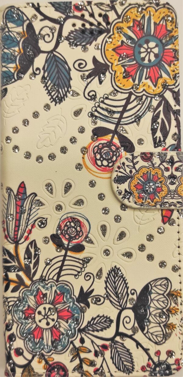 Samsung Galaxy A03s Θήκη Βιβλίο Πολύχρωμα Λουλούδια Book Case