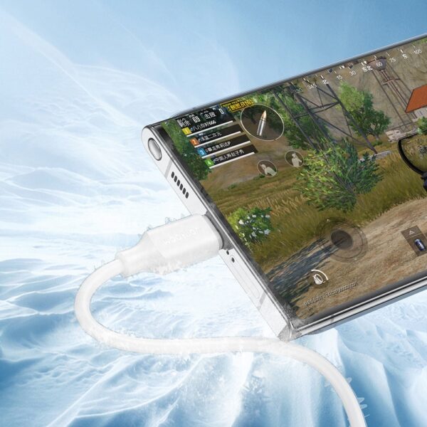 Joyroom S-UC027A9 USB 2.0 Cable USB-C male - USB-A male Λευκό 2m