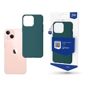 iPhone 14 Θήκη Σιλικόνης Πράσινη 3MK Matt Case Lovage