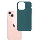 iPhone 14 Θήκη Σιλικόνης Πράσινη 3MK Matt Case Lovage