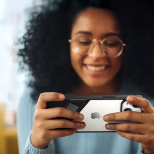 iPhone 13 Pro Θήκη Ugreen LP526 Fusion Kickstand Case Hard Cover with Gel Frame and Stand Black (90153)