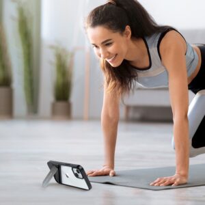 iPhone 13 Pro Θήκη Ugreen LP526 Fusion Kickstand Case Hard Cover with Gel Frame and Stand Black (90153)