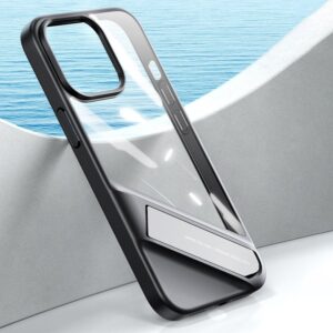 iPhone 13 Pro Θήκη Ugreen LP526 Fusion Kickstand Case Hard Cover with Gel Frame and Stand Black (90153)