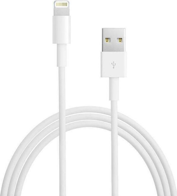 Apple Original USB-A to Lightning Cable Λευκό 1m (MXLY2ZM/A) Apple Original USB-A to Lightning Cable Λευκό 1m (MXLY2ZM/A)