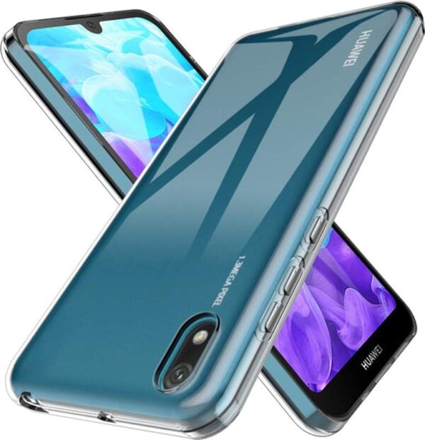 Huawei Y5 2019 Θήκη Σιλικόνης Διάφανη TPU Silicone Case 1mm Transparent