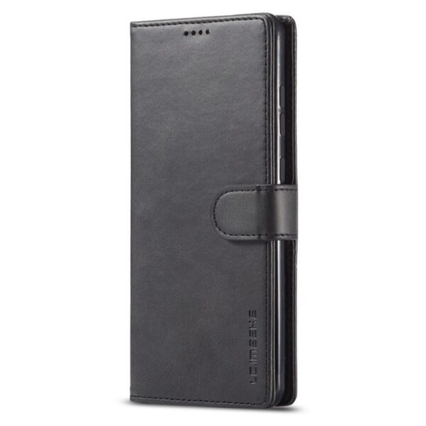 LC.IMEEKE Samsung Galaxy A33 5G Calf Texture Θήκη Βιβλίο - Black