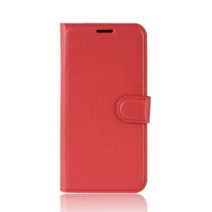 iPhone 11 Θήκη Βιβλίο Κόκκινο Litchi Texture Horizontal Flip Case Red
