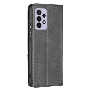 Samsung Galaxy A33 5G Θήκη Βιβλίο Μαύρο Prismatic Invisible Magnetic Phone Case Black