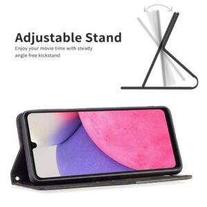Samsung Galaxy A33 5G Θήκη Βιβλίο Μαύρο Prismatic Invisible Magnetic Phone Case Black