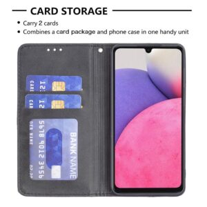 Samsung Galaxy A33 5G Θήκη Βιβλίο Μαύρο Prismatic Invisible Magnetic Phone Case Black