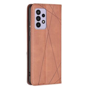 Samsung Galaxy A33 5G Θήκη Βιβλίο Καφέ Prismatic Invisible Magnetic Phone Case Brown