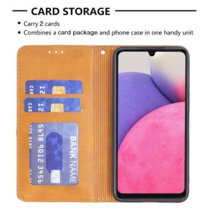 Samsung Galaxy A33 5G Θήκη Βιβλίο Κίτρινο Prismatic Invisible Magnetic Phone Case Yellow