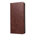 Samsung Galaxy A33 5G Θήκη Βιβλίο Καφέ Calf Texture Magnetic Flip Phone Case Brown
