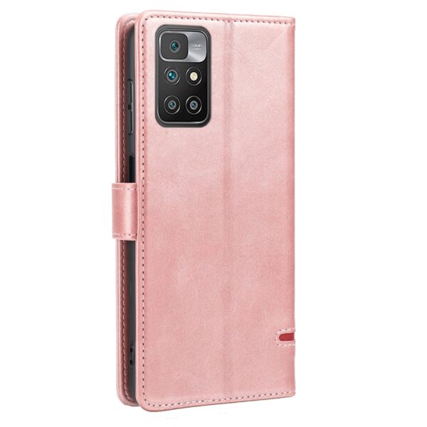 Xiaomi Redmi 10 / Redmi 10 2022 Θήκη Βιβλίο Ροζ Classic Wallet Flip Phone Case Pink