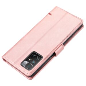 Xiaomi Redmi 10 / Redmi 10 2022 Θήκη Βιβλίο Ροζ Classic Wallet Flip Phone Case Pink