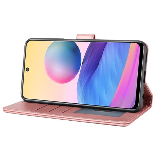 Xiaomi Redmi 10 / Redmi 10 2022 Θήκη Βιβλίο Ροζ Classic Wallet Flip Phone Case Pink
