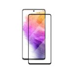 Samsung Galaxy A73 5G Προστατευτικό Τζαμάκι Μαύρο Full Glue 5D Full Screen Tempered Glass Black