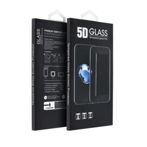 Xiaomi Redmi 9 / 9A / 9AT / 9C / 10A Προστατευτικό Τζαμάκι Μαύρο 5D Full Glue Full Coverage Tempered Glass Black