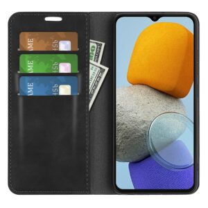 Samsung Galaxy M23 5G Θήκη Βιβλίο Μαύρο Retro-skin Magnetic Suction Phone Case Black