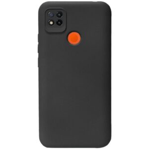 Xiaomi Redmi 9C / Redmi 10A Θήκη Σιλικόνης Μαύρη Soft Touch Silicone Rubber Soft Case Black
