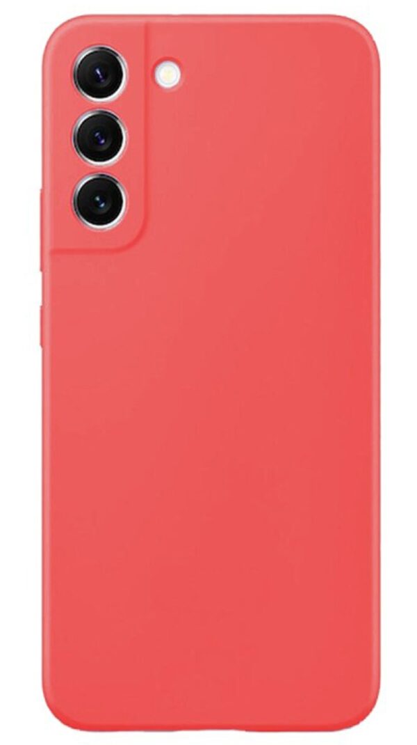 Forcell Samsung Galaxy S22 Plus 5G Soft Touch Θήκη Σιλικόνης - Red