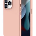 iPhone 13 Pro Θήκη Σιλικόνης Καφέ Soft Touch Silicone Rubber Soft Case Coffee