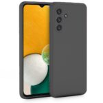 Samsung Galaxy A13 5G / A04s Θήκη Σιλικόνης Μαύρη Soft Touch Silicone Rubber Soft Case Black