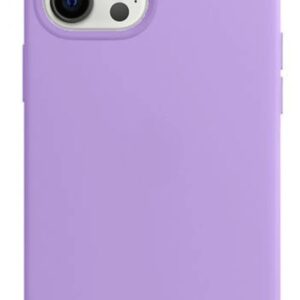 Forcell iPhone 12 Pro Max Soft Touch Θήκη Σιλικόνης - Purple
