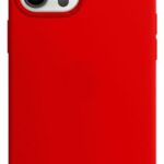 Forcell iPhone 12 Pro Max Soft Touch Θήκη Σιλικόνης - Red