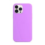 Forcell iPhone 13 Pro Max Soft Touch Θήκη Σιλικόνης - Purple