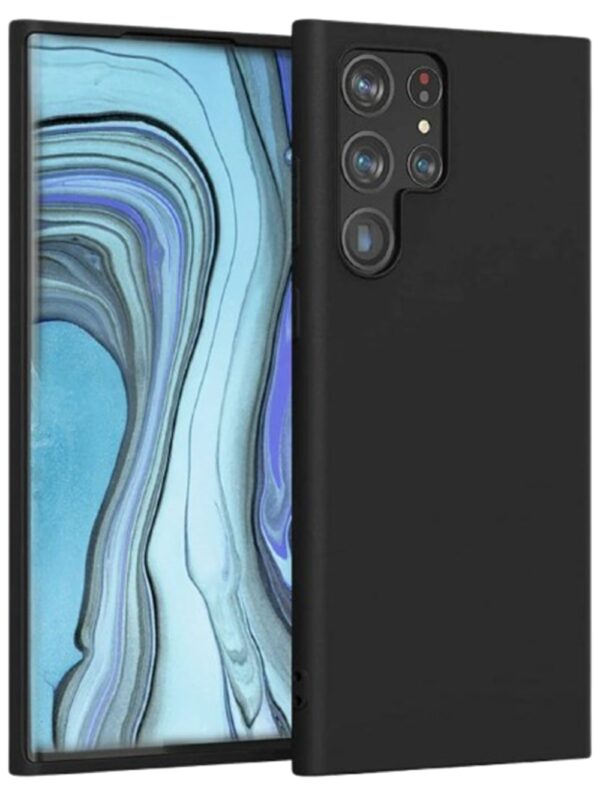 Forcell Samsung Galaxy S23 Ultra 5G Θήκη Σιλικόνης - Black