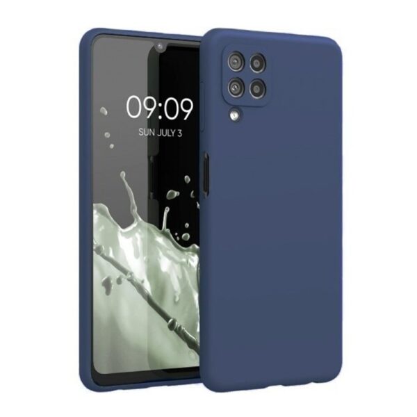 Forcell Samsung Galaxy A22 4G / M32 4G Soft Touch Θήκη Σιλικόνης - Navy